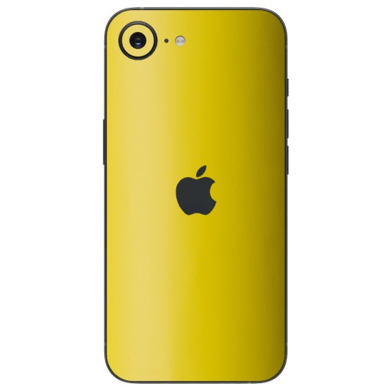 Folie skin SILKASE pentru Apple iPhone 17e, protectie spate telefon, galben mat Folie skin SILKASE pentru Apple iPhone 17e, protectie spate telefon, galben mat (iPhone 17e, S2506) by www.silkase.ro