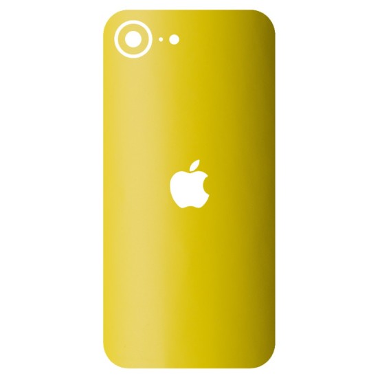 Folie skin SILKASE pentru Apple iPhone 17e, protectie spate telefon, galben mat Folie skin SILKASE pentru Apple iPhone 17e, protectie spate telefon, galben mat (iPhone 17e, S2506) by www.silkase.ro