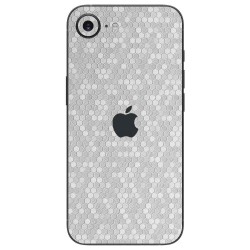 Folie skin SILKASE pentru Apple iPhone 17e, protectie spate telefon, gri hexa