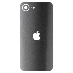 Folie skin SILKASE pentru Apple iPhone 17e, protectie spate telefon, gri metalizat Folie skin SILKASE pentru Apple iPhone 17e, protectie spate telefon, gri metalizat