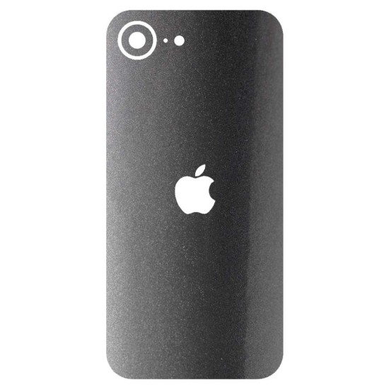 Folie skin SILKASE pentru Apple iPhone 17e, protectie spate telefon, gri metalizat (iPhone 17e, S2507) by www.silkase.ro