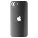 Folie skin SILKASE pentru Apple iPhone 17e, protectie spate telefon, gri metalizat (iPhone 17e, S2507) by www.silkase.ro