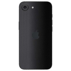 Folie skin SILKASE pentru Apple iPhone 17e, protectie spate telefon, matrix negru