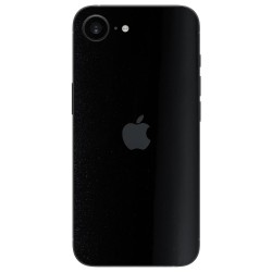 Folie skin SILKASE pentru Apple iPhone 17e, protectie spate telefon, negru perlat