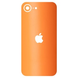 Folie skin SILKASE pentru Apple iPhone 17e, protectie spate telefon, portocaliu mat Folie skin SILKASE pentru Apple iPhone 17e, protectie spate telefon, portocaliu mat