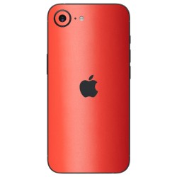 Folie skin SILKASE pentru Apple iPhone 17e, protectie spate telefon, rosu mat