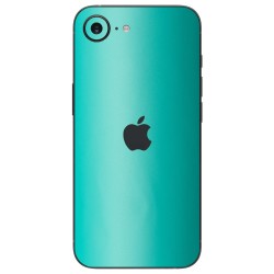 Folie skin SILKASE pentru Apple iPhone 17e, protectie spate telefon, turcoaz mat