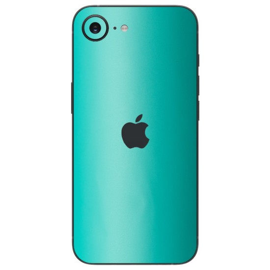 Folie skin SILKASE pentru Apple iPhone 17e, protectie spate telefon, turcoaz mat Folie skin SILKASE pentru Apple iPhone 17e, protectie spate telefon, turcoaz mat (iPhone 17e, S2531) by www.silkase.ro