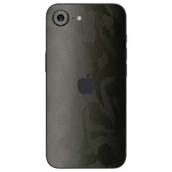 Folie skin SILKASE pentru Apple iPhone 17e, protectie spate telefon, verde camuflaj