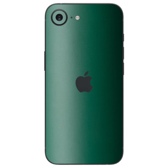 Folie skin SILKASE pentru Apple iPhone 17e, protectie spate telefon, verde inchis mat (iPhone 17e, S2520) by www.silkase.ro