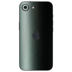Folie skin SILKASE pentru Apple iPhone 17e, protectie spate telefon, verde pine inchis