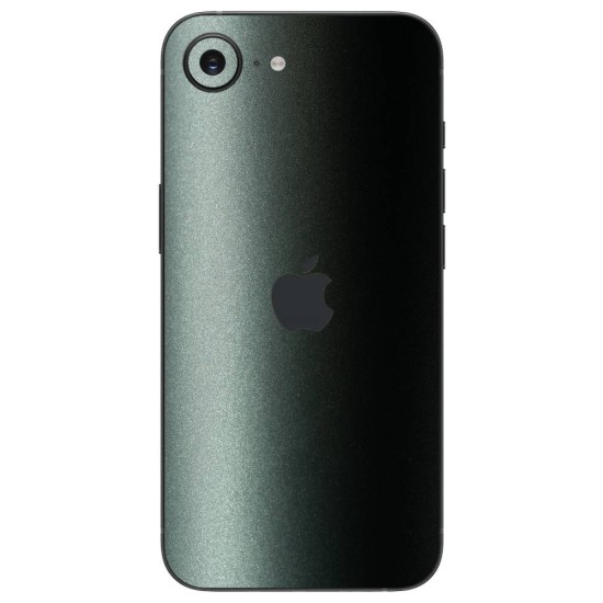 Folie skin SILKASE pentru Apple iPhone 17e, protectie spate telefon, verde pine inchis (iPhone 17e, S2504) by www.silkase.ro