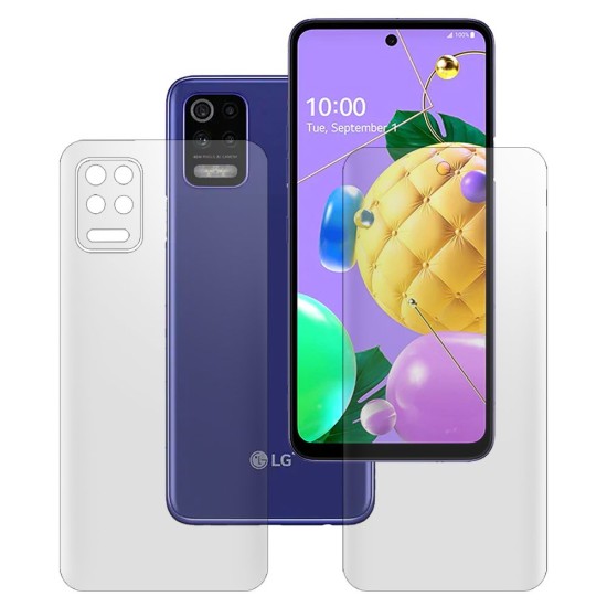 Set 2 folii mate SILKASE pentru LG K52, protectie telefon, silicon regenerabil (SILKASE, Set Folii Mate) by www.silkase.ro Set 2 folii mate SILKASE pentru LG K52, protectie telefon, silicon regenerabil (Set Folii Mate, F2799) by www.silkase.ro
