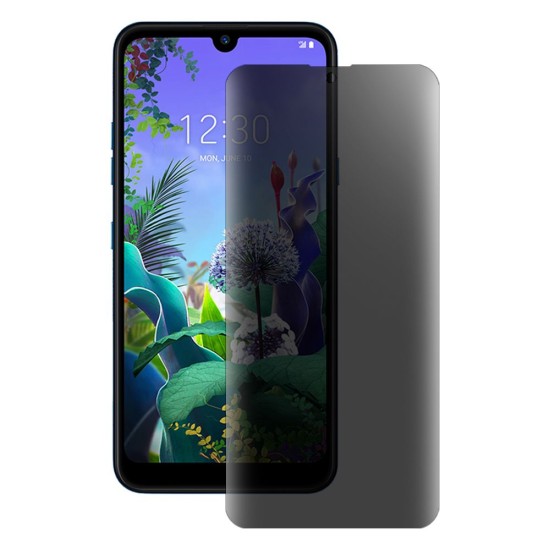 Folie privacy mata SILKASE pentru LG Q60, protectie ecran, silicon regenerabil (Folie Silicon Privacy Mata, F3231) by www.silkase.ro