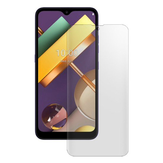 Folie mata SILKASE pentru LG K22, protectie ecran, silicon regenerabil (Folie Silicon Fata Mata, F2323) by www.silkase.ro