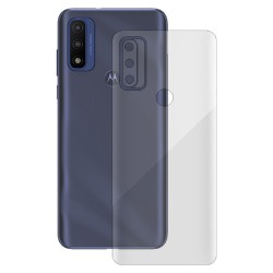 Folie spate SILKASE pentru Motorola G Pure, protectie spate, silicon regenerabil
