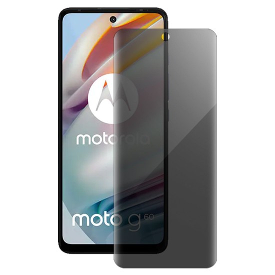 Folie privacy SILKASE pentru Motorola Moto G60, protectie ecran, silicon regenerabil (Moto G60, F4117) by www.silkase.ro