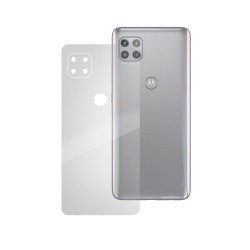 Folie spate silicon compatibila cu Motorola Moto G 5G, SILKASE, Gel TPU, antibacterian, regenerabila