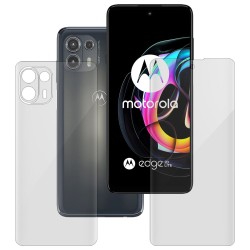 Set 2 folii SILKASE pentru Motorola Edge 20 Lite, protectie telefon, silicon regenerabil