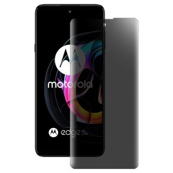 Folie privacy mata SILKASE pentru Motorola Edge 20 Lite, protectie ecran, silicon regenerabil
