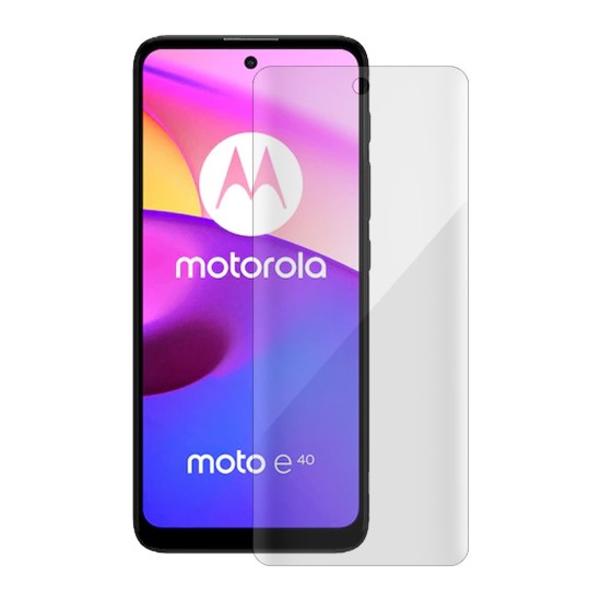 Folie SILKASE pentru Motorola Moto E40, protectie ecran, silicon regenerabil (Moto E40, F4239) by www.silkase.ro