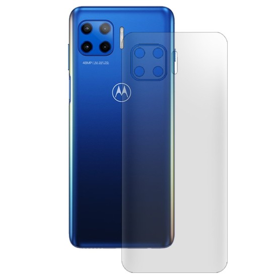 Folie spate mata SILKASE pentru Motorola Moto G 5G Plus, protectie spate, silicon regenerabil (Moto G 5G Plus, F2525) by www.silkase.ro