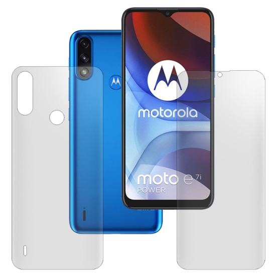 Set 2 folii mate SILKASE pentru Motorola Moto E7i Power, protectie telefon, silicon regenerabil (SILKASE, Set Folii Mate) by www.silkase.ro Set 2 folii mate SILKASE pentru Motorola Moto E7i Power, protectie telefon, silicon regenerabil (Moto E7i Power, F2756) by www.silkase.ro