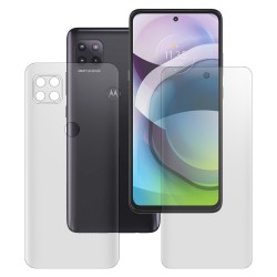 Set 2 folii mate SILKASE pentru Motorola Moto G 5G, protectie telefon, silicon regenerabil
