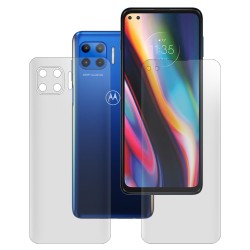 Set 2 folii mate SILKASE pentru Motorola Moto G 5G Plus, protectie telefon, silicon regenerabil