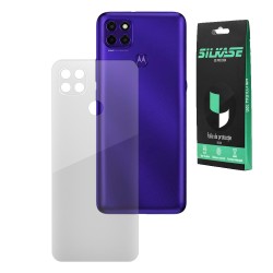 Folie spate SILKASE pentru MOTOROLA Moto G9 Power, protectie spate, silicon regenerabil