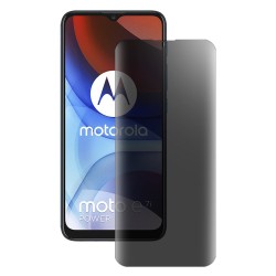 Folie privacy mata SILKASE pentru Motorola Moto E7i Power, protectie ecran, silicon regenerabil