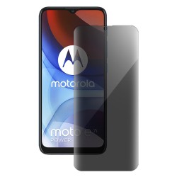 Folie privacy SILKASE pentru Motorola Moto E7i Power, protectie ecran, silicon regenerabil