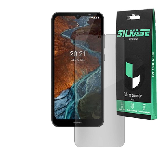 Folie SILKASE pentru Nokia C20, protectie ecran, silicon regenerabil (SILKASE, Folie Silicon Fata Lucioasa) by www.silkase.ro Folie SILKASE pentru Nokia C20, protectie ecran, silicon regenerabil (G10, F2932) by www.silkase.ro