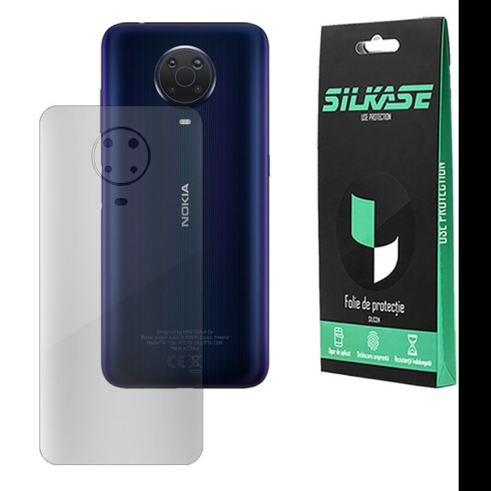 Folie spate SILKASE pentru Nokia G20, protectie spate, silicon regenerabil (SILKASE, Folie Silicon Spate Lucioasa) by www.silkase.ro Folie spate SILKASE pentru Nokia G20, protectie spate, silicon regenerabil (C20, F2941) by www.silkase.ro