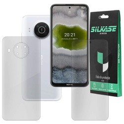 Set 2 folii SILKASE pentru Nokia X10, protectie telefon, silicon regenerabil Set 2 folii SILKASE pentru Nokia X10, protectie telefon, silicon regenerabil