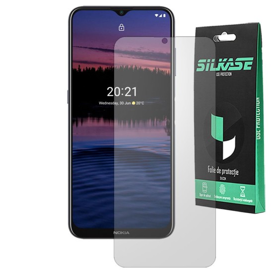 Folie mata SILKASE pentru Nokia G20, protectie ecran, silicon regenerabil (SILKASE, Folie Silicon Fata Mata) by www.silkase.ro Folie mata SILKASE pentru Nokia G20, protectie ecran, silicon regenerabil (C20, F2981) by www.silkase.ro