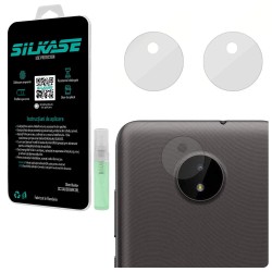 Set folii SILKASE pentru Nokia C10, 3 buc, protectie camera silicon, regenerabile, antibacteriene Set folii SILKASE pentru Nokia C10, 3 buc, protectie camera silicon, regenerabile, antibacteriene