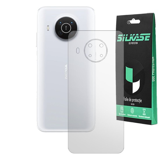 Folie mata spate SILKASE pentru Nokia X10, protectie spate, silicon regenerabil (SILKASE, Folie Silicon Fata Mata) by www.silkase.ro Folie mata spate SILKASE pentru Nokia X10, protectie spate, silicon regenerabil (C01 Plus, F3004) by www.silkase.ro