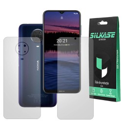 Set 2 folii mate SILKASE pentru Nokia G20, protectie telefon, silicon regenerabil