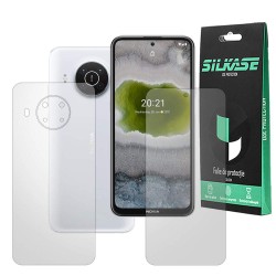 Set 2 folii mate SILKASE pentru Nokia X10, protectie telefon, silicon regenerabil Set 2 folii mate SILKASE pentru Nokia X10, protectie telefon, silicon regenerabil