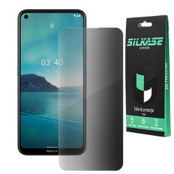 Folie silicon privacy SILKASE pentru Nokia 3.4, FullGlue, FullCover, 10H, negru Folie silicon privacy SILKASE pentru Nokia 3.4, FullGlue, FullCover, 10H, negru