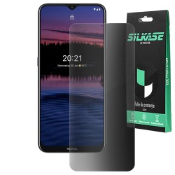 Folie silicon privacy SILKASE pentru Nokia G20, FullGlue, FullCover, 10H, negru