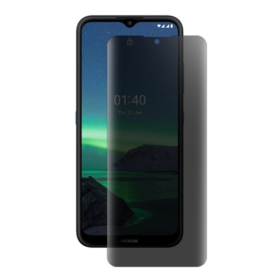 Folie privacy mata SILKASE pentru Nokia 1.4, protectie ecran, silicon regenerabil (8 V 5G UW, F3246) by www.silkase.ro