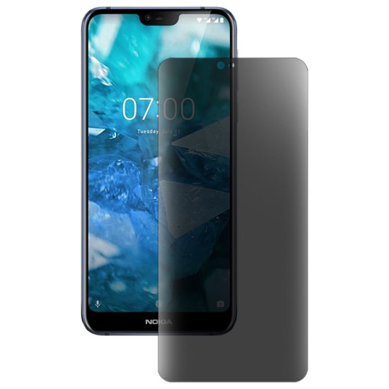 Folie privacy mata SILKASE pentru Nokia 7.1, protectie ecran, silicon regenerabil (7.1, F3256) by www.silkase.ro