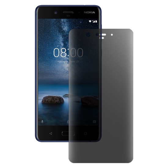Folie privacy mata SILKASE pentru Nokia 8, protectie ecran, silicon regenerabil (SILKASE, Folie Silicon Privacy Mata) by www.silkase.ro Folie privacy mata SILKASE pentru Nokia 8, protectie ecran, silicon regenerabil (8, F3257) by www.silkase.ro