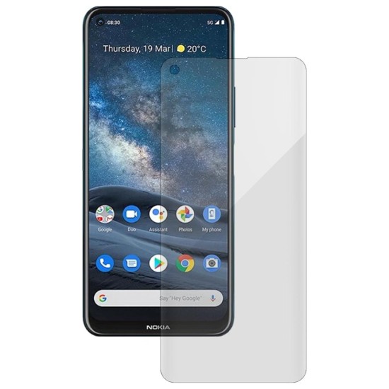 Folie silicon pentru Nokia 8.3, SILKASE, Gel TPU, antibacterian, regenerabila (SILKASE, Folie Silicon Fata Lucioasa) by www.silkase.ro Folie silicon pentru Nokia 8.3, SILKASE, Gel TPU, antibacterian, regenerabila (8.3 5G, F0166) by www.silkase.ro