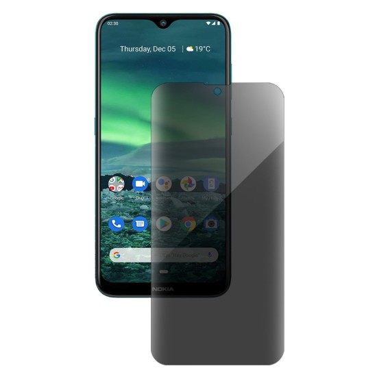 Folie privacy SILKASE pentru Nokia 2.3, protectie ecran, silicon regenerabil (2.3, F3494) by www.silkase.ro