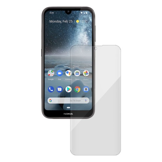 Folie silicon pentru Nokia 4.2, SILKASE, Gel TPU, antibacterian, regenerabila (1 Plus, F0168) by www.silkase.ro