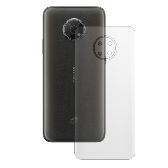 Folie spate mata SILKASE pentru Nokia G300, protectie spate, silicon regenerabil (G300, F4075) by www.silkase.ro