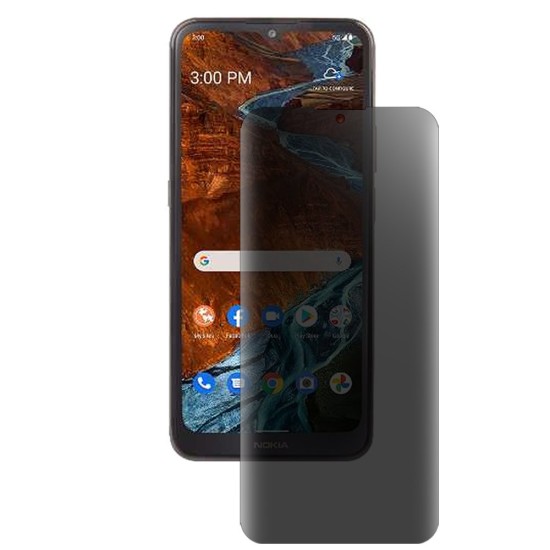 Folie privacy mata SILKASE pentru Nokia G300, protectie ecran, silicon regenerabil (G300, F4078) by www.silkase.ro